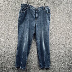 Gloria Vanderbilt‎ Jeans Womens 18W Amanda Average Plus Stretch Denim Classic